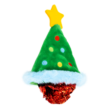 Load image into Gallery viewer, KONG Holiday Crackles Christmas Tree Green

