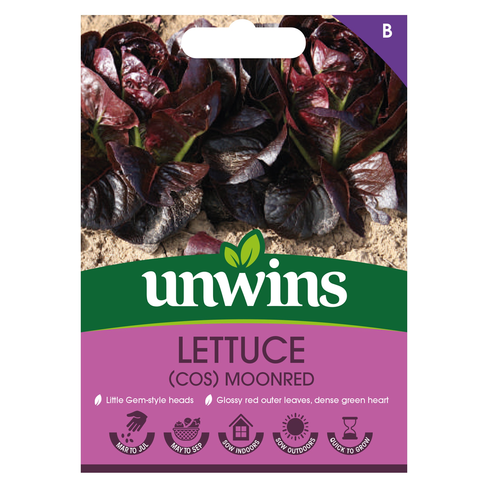 Lettuce (Cos) Moonred