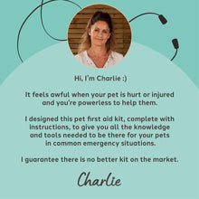 Load image into Gallery viewer, Charlie The Vet Pet First-Aid Kit
