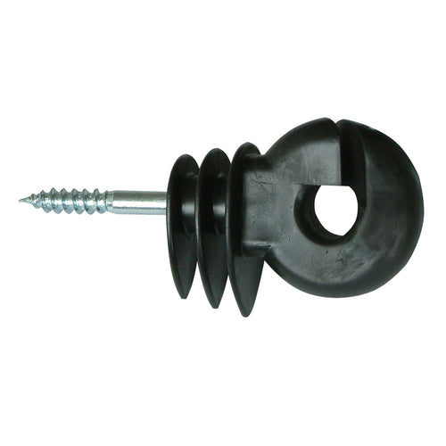 Corral Ring Insulator Big C/W Short Support Black 25 Pack