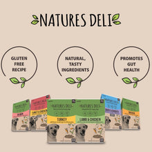 Load image into Gallery viewer, Natures Deli Salmon Complete Dog Food 400g
