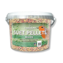 Load image into Gallery viewer, Copdock Mill Suet Pellets Mixed Tub 3kg

