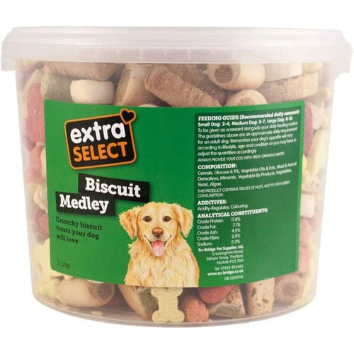 Extra Select Biscuit Medley Bucket 3ltr
