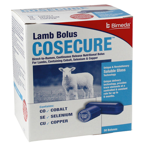 Bimeda Cosecure Lamb Bolus 50 Pack