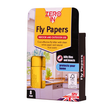 Load image into Gallery viewer, Zero In Fly Papers FSC 8-Pack
