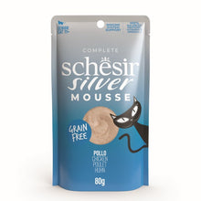 Load image into Gallery viewer, Schesir Silver Mousse Senior Cat Food 70g 12 Pack 
