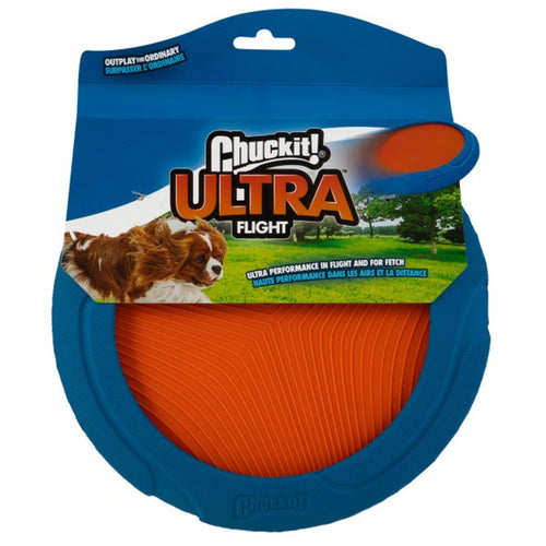 Chuckit! Ultra Flight Rubber Fetch Toy For Dogs