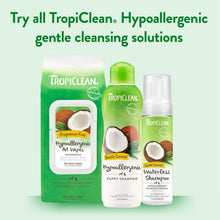 Load image into Gallery viewer, Tropiclean Hypoallergenic Wipes 100s
