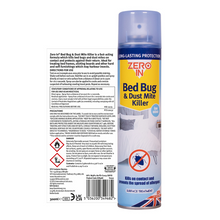 Load image into Gallery viewer, Zero In Bed Bug &amp; Dust Mite Killer 300ml Aerosol
