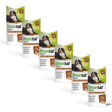 Load image into Gallery viewer, Drontal Tasty Bone XL Wormer Tablets, Convenient for Large Dogs (Over 20kg) 6 Tablets
