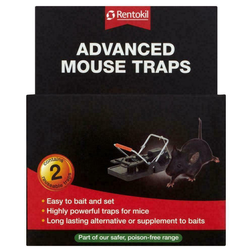 Rentokil Advanced Mouse Traps Twin Pack