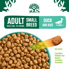 Load image into Gallery viewer, James Wellbeloved Duck &amp; Rice Adult Small Breed Dog Food
