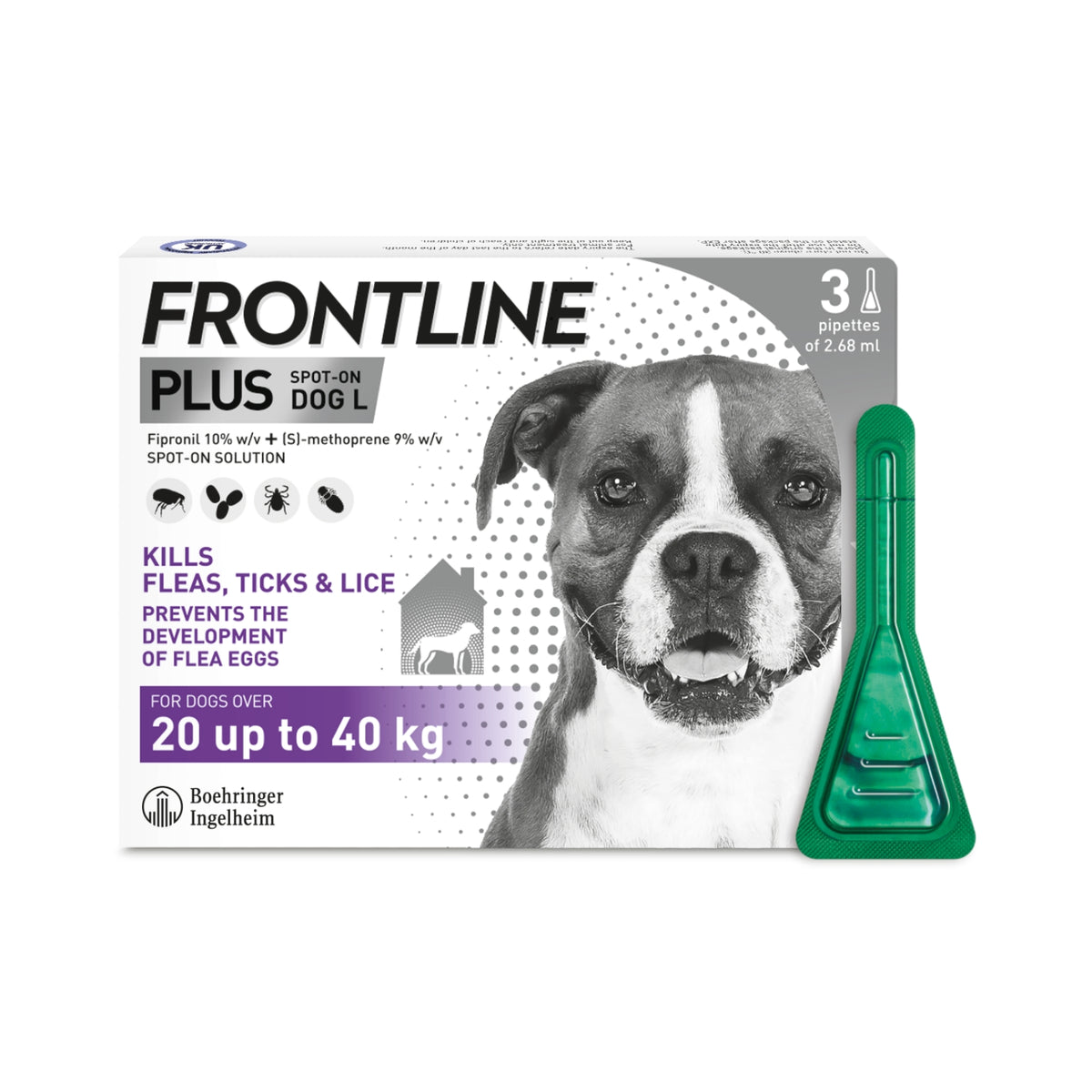 Frontline Plus Flea & Tick Treatment | Direct4Pet | Free Delivery