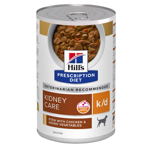 Hill's PD Canine k/d + Mobility Kidney Care Chicken & Veg Stew 12 x 354g