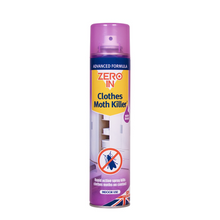 Load image into Gallery viewer, Zero In Clothes Moth Killer 300ml Aerosol
