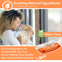 Load image into Gallery viewer, Our Dogs Life Unscented Grooming Wipes - 100 Wipes
