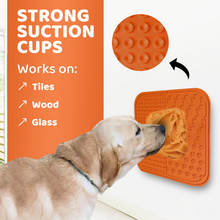 Load image into Gallery viewer, Our Dogs Life Lick Mat &amp; Brush - Stimulate Treat Time
