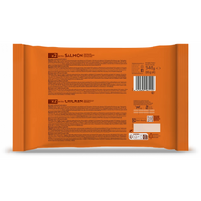 Load image into Gallery viewer, Nature&#39;s Variety Wet Cat Food Pouches Chicken Or Salmon Bites In Gravy 85g
