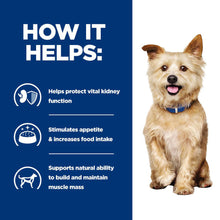 Load image into Gallery viewer, Hill&#39;s Prescription Diet k/d Kidney Care Dry Dog Food with Chicken 12kg Bag
