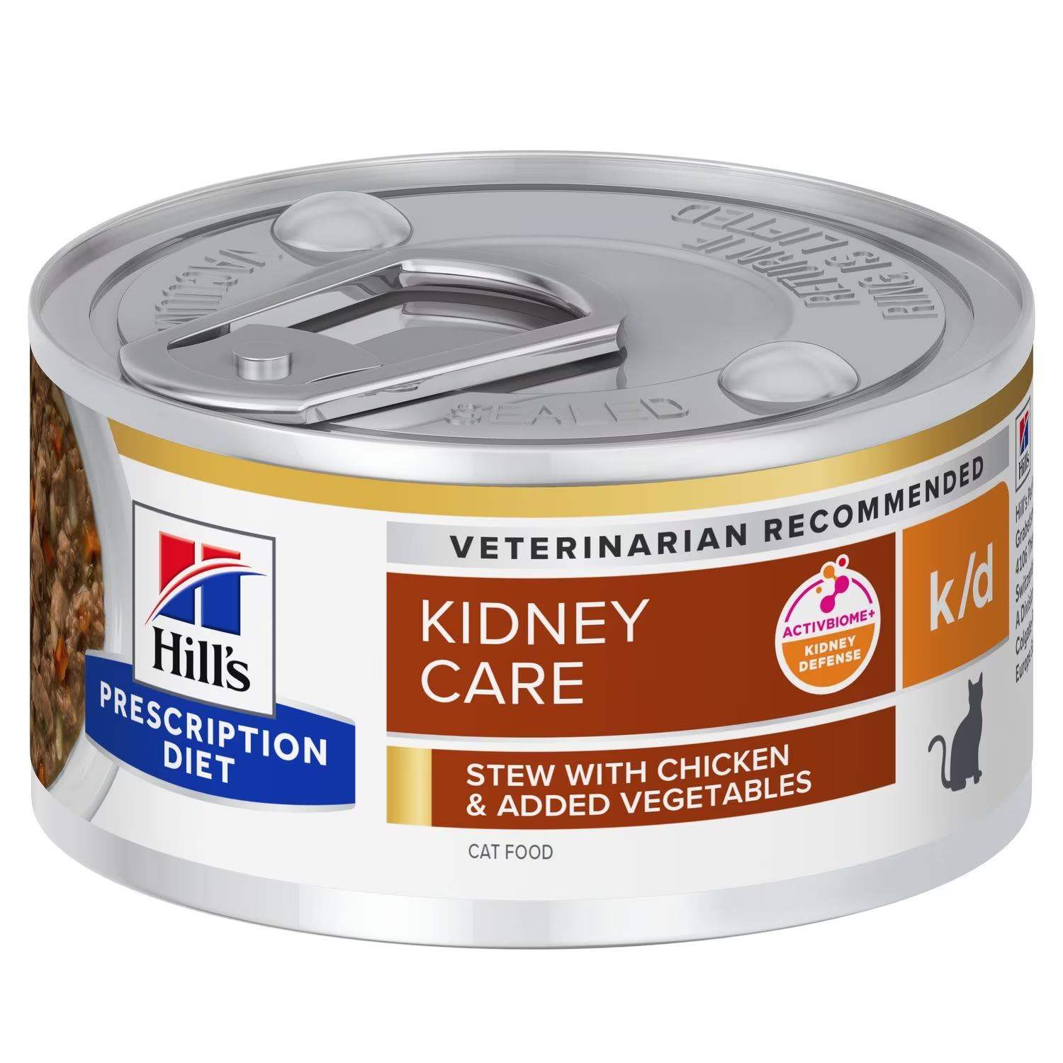 Hill's Prescription Diet Feline k/d Kidney Care Chicken & Veg Stew 24 x 82g