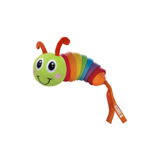 Load image into Gallery viewer, KONG Bat-A-Bout Clackz Caterpillar Cat Toy
