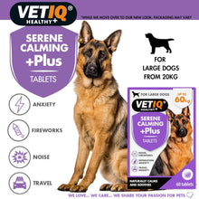 Load image into Gallery viewer, VETIQ Serene Calming +Plus 60 Tablets
