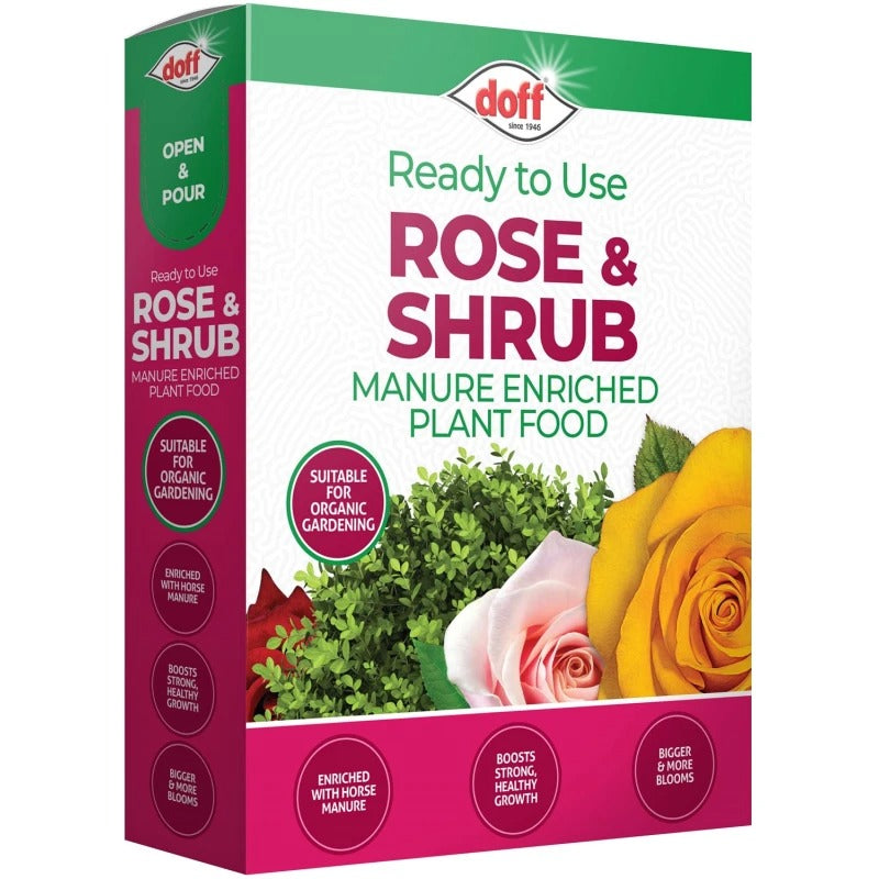 Doff Rose & Shrub Granular Fertiliser - 1.5kg