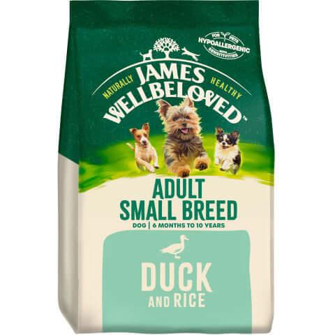 James Wellbeloved Duck & Rice Adult Small Breed Dog Food