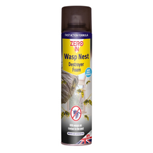 Load image into Gallery viewer, Zero In Wasp Nest Killer Foam 300ml Aerosol
