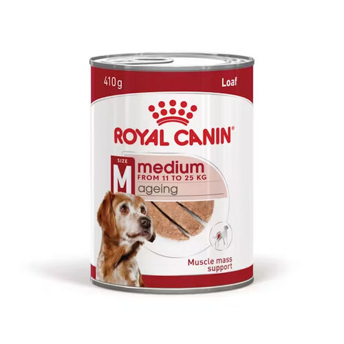 Royal Canin Medium Ageing Loaf in Can 410g x 12