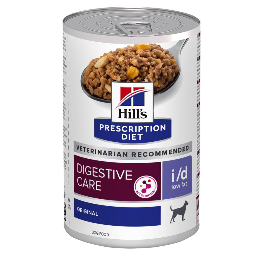 Hill's Prescription Diet i/d Low Fat Digestive Care Wet Dog Food 12x360g Can