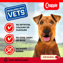Load image into Gallery viewer, Chappie Original Wet Dog Food Tin 412g – Complete Adult Dog Food with Whitefish &amp; Chicken, Vet-Developed Recipe
