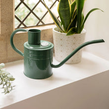 Load image into Gallery viewer, Kent &amp; Stowe Indoor Metal Watering Can Sage Green 1L
