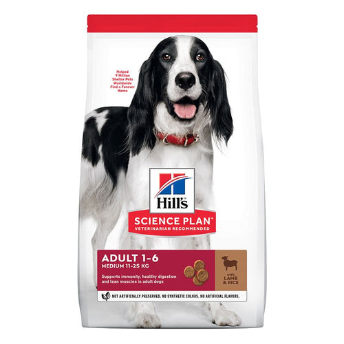 Hill's Science Plan Adult Medium Dry Dog Food Lamb & Rice Flavour 18kg