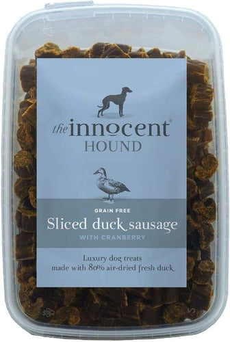 The Innocent Hound - Sliced Duck Sausage with Cranberry - 600g