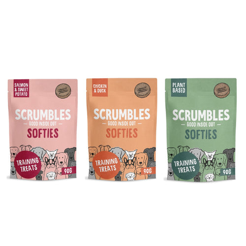 Scrumbles Softies Dog Training Treats 90g