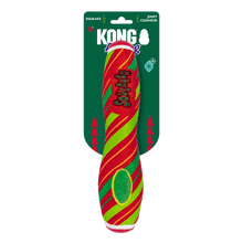 Load image into Gallery viewer, KONG Holiday AirDog Squeaker Stick Stripe Large
