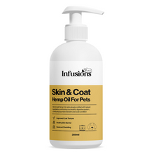 Load image into Gallery viewer, Infusions Skin &amp; Coat Oil Salmon/Hemp 300ml
