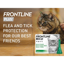 Load image into Gallery viewer, Frontline Plus Flea &amp; Tick Treatment For Cats &amp; Dogs

