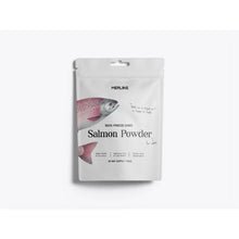 Load image into Gallery viewer, Merlins 100% Freeze Dried Salmon Powder 100g - Natural Norwegian Salmon Supplement for Cats to Support Heart, Brain, Eye and Coat Health
