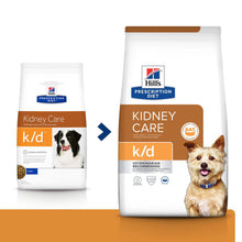 Load image into Gallery viewer, Hill&#39;s Prescription Diet k/d Kidney Care Dry Dog Food with Chicken 12kg Bag
