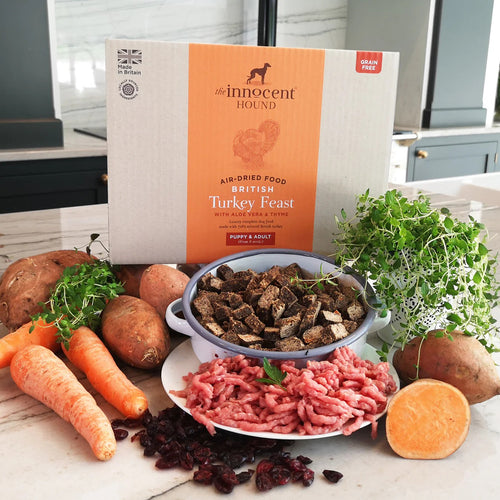 The Innocent Hound - British Turkey Feast Air-dried Complete Food - 3kg