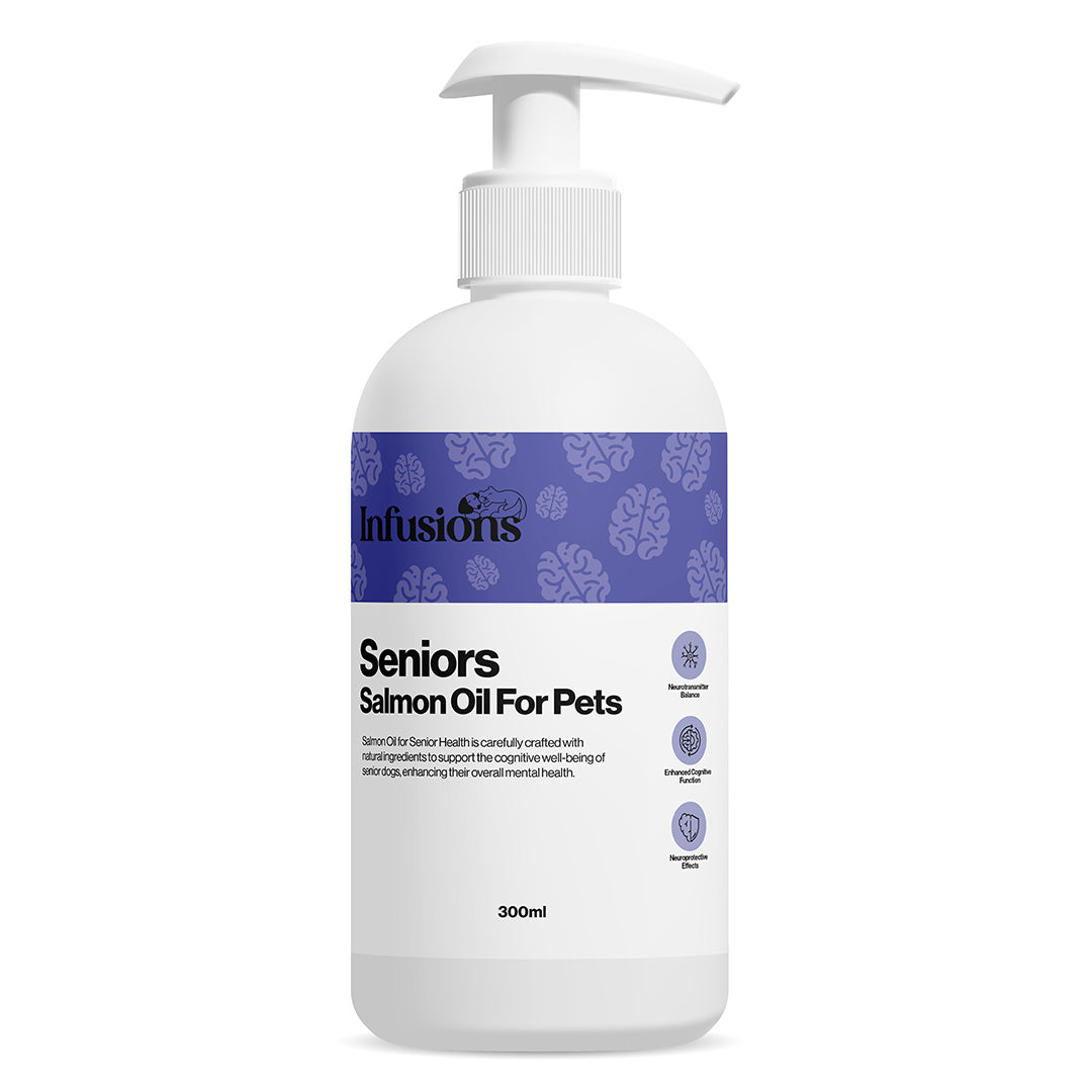 Infusions Seniors Salmon/Hemp Oil For Cats & Dogs 300ml