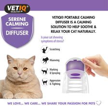 Load image into Gallery viewer, VETIQ Serene Calming Portable Diffuser &amp; Refill 6ML
