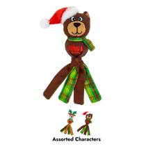 Load image into Gallery viewer, KONG Holiday Wubba Reindeer/Bear Assorted Small
