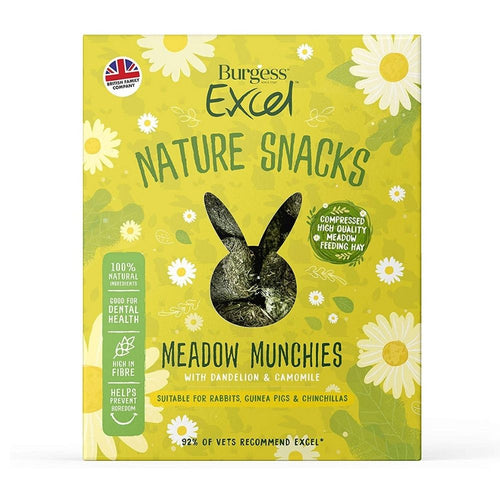 Burgess Excel Meadow Munchies For Rabbits, Guinea Pigs & Chinchillas 1kg