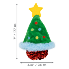 Load image into Gallery viewer, KONG Holiday Crackles Christmas Tree Green
