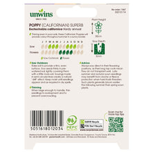 Load image into Gallery viewer, Poppy (Californian) Superb Mix
