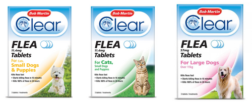 Bob Martin Clear Flea Tablets For Cats & Dogs