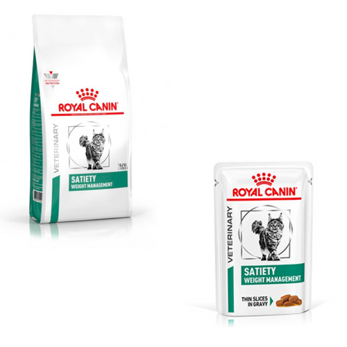 Royal Canin Veterinary Health Nutrition Feline Satiety Cat Food Wet Or Dry